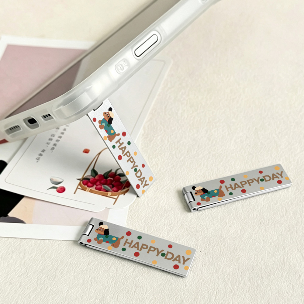 Kickstand Adjustable - Ultra-thin Invisible Phone Kickstand Folding Back