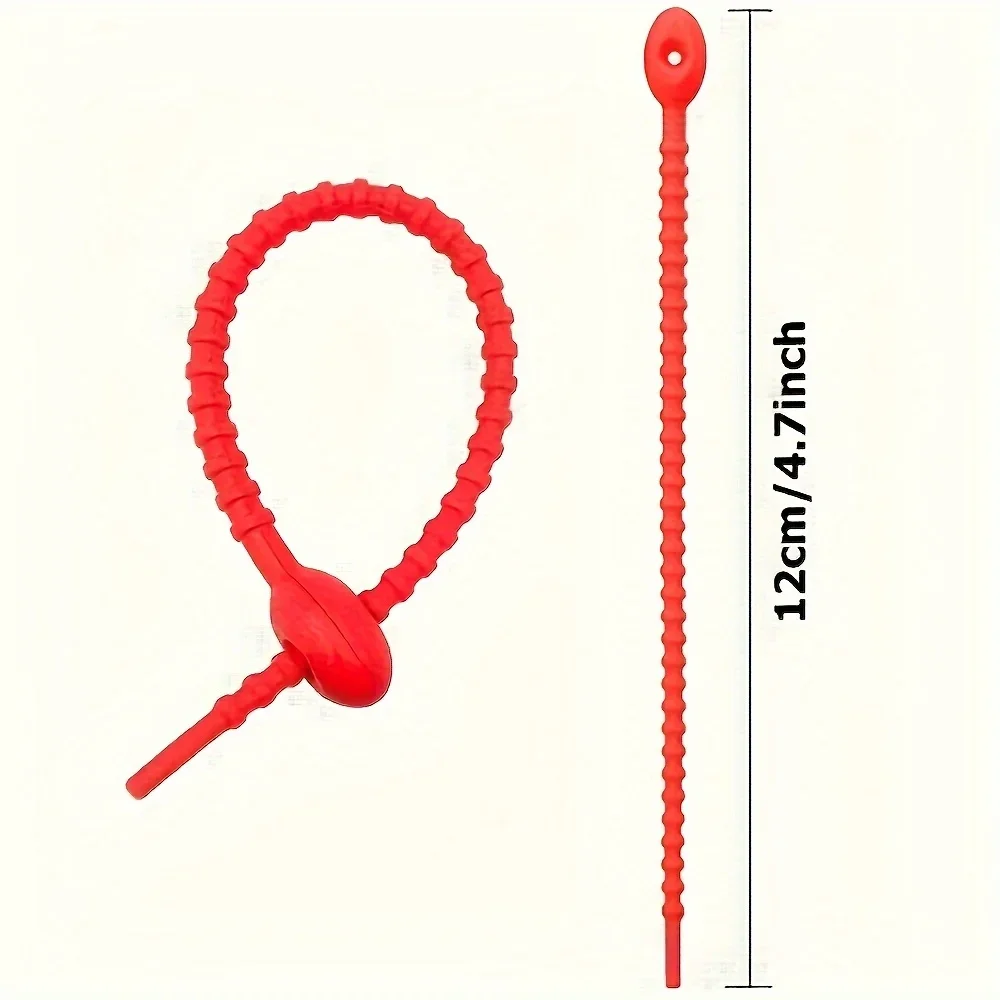 10pcs Silicone Cable Ties - Re - đánh giá và giá Cable Lock Flexible