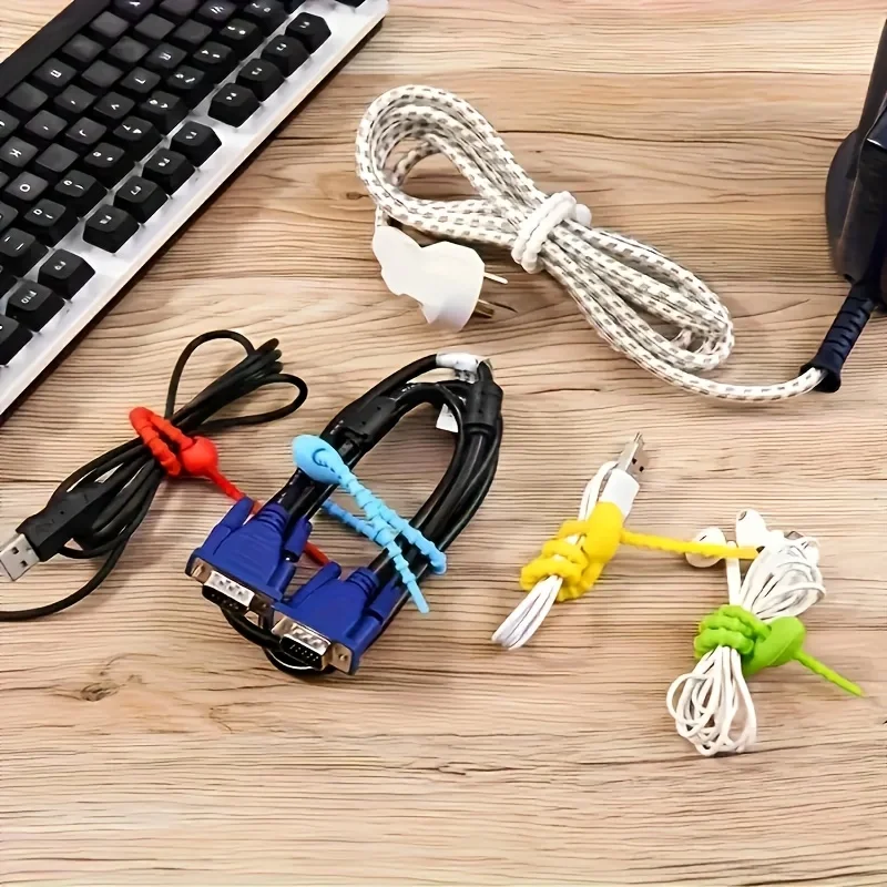 10pcs Silicone Cable Ties - Re - đánh giá và giá Cable Lock Flexible