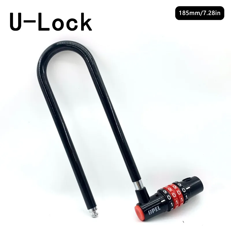 185mm/173mm/50mm Extended U-sh - đánh giá và giá Cable Lock Flexible
