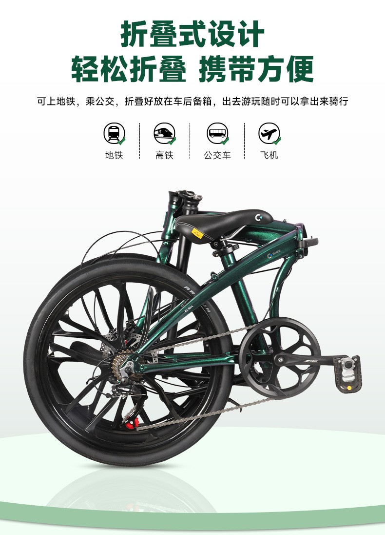 24-inch Aluminum Alloy Portabl - đánh giá và giá Commuting With Bike