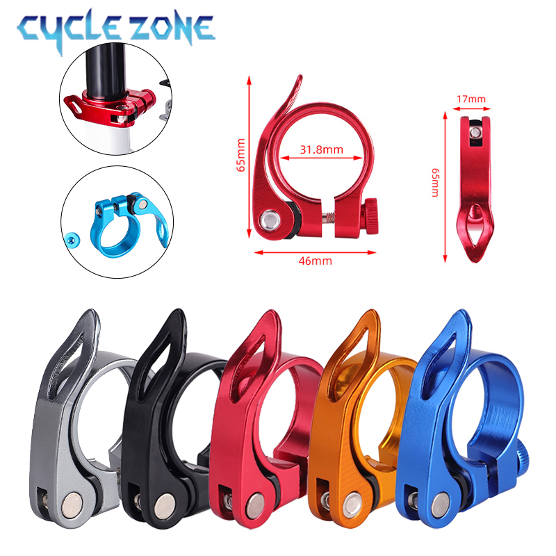 Bicycle Seatpost Clamp Aluminu - đánh giá và giá Cycling Zones