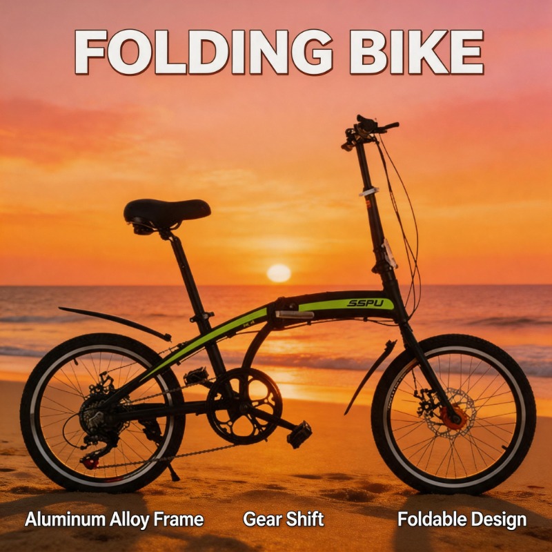 Folding Bike Ultralight Design - đánh giá và giá Commuting With Bike