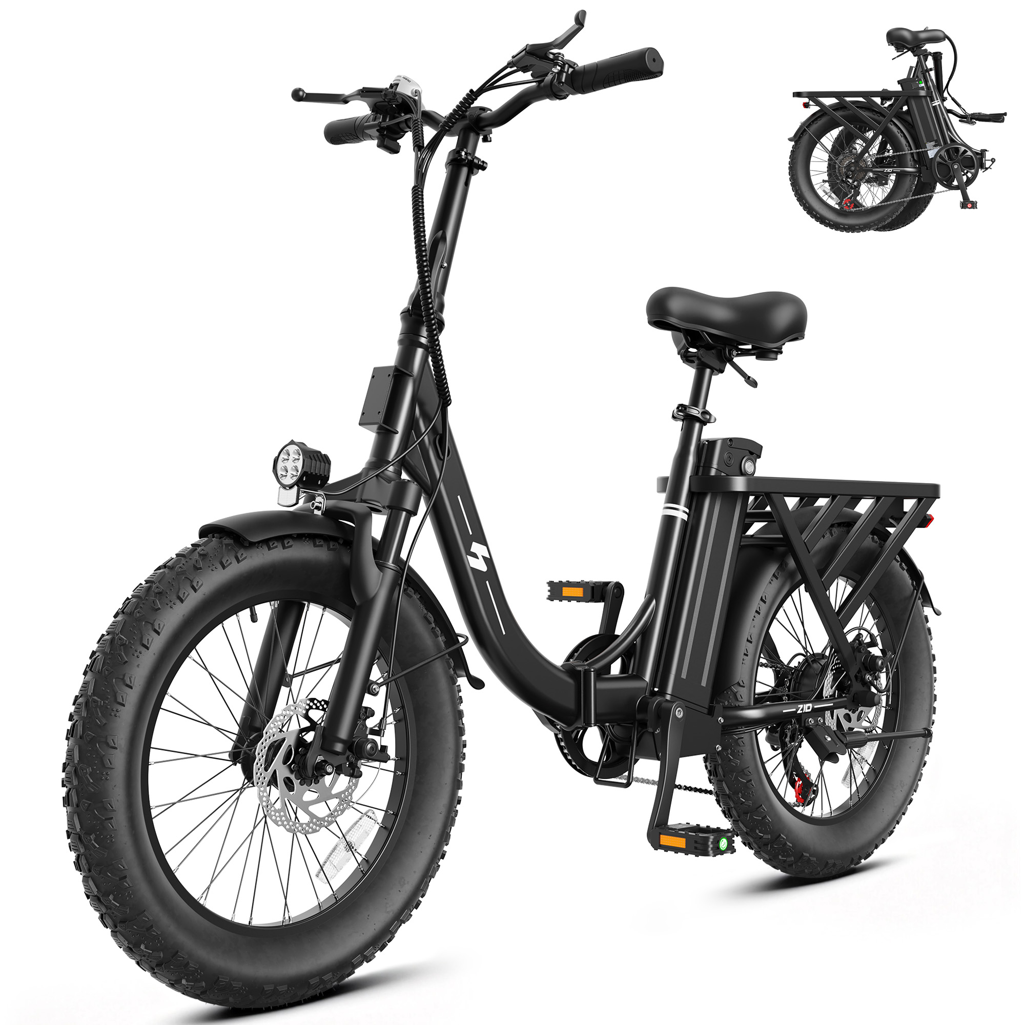 Hopepeak Z10 Folding Electric  - đánh giá và giá Commuting With Bike