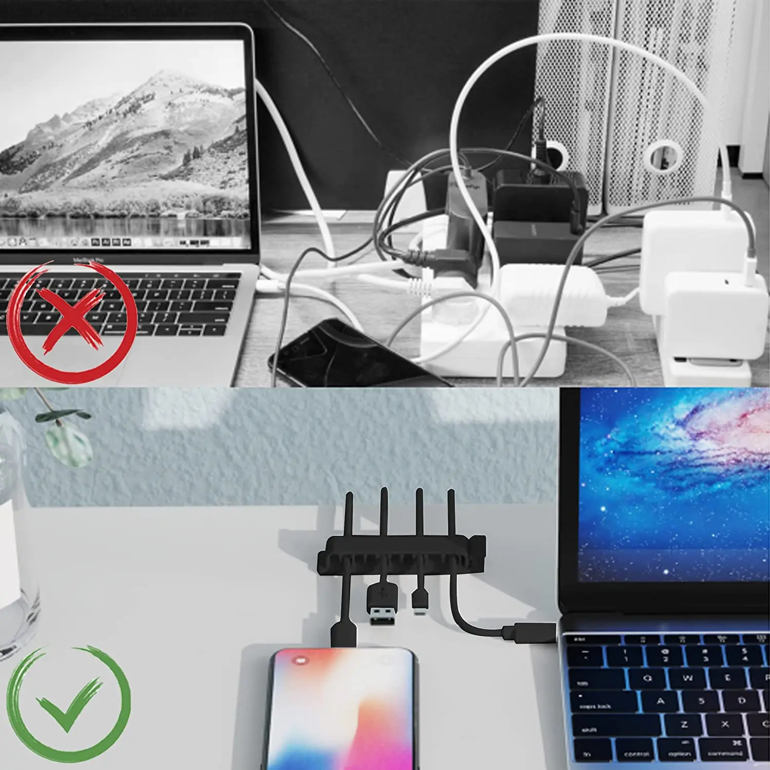 Cable Organizer Cord Managemen - đánh giá và giá Cable Lock Flexible