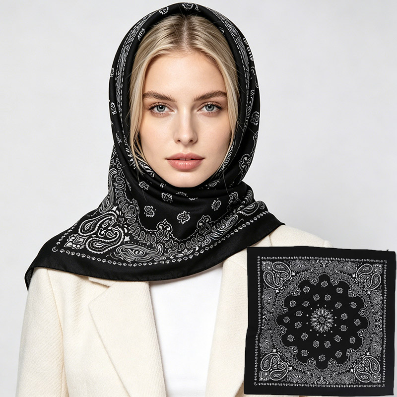 Cotton Black Big Size 70*70cm  - đánh giá và giá Cycling Zones
