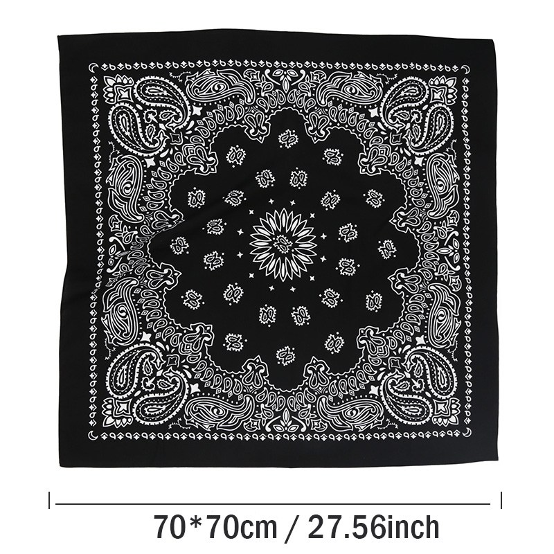 Cotton Black Big Size 70*70cm  - đánh giá và giá Cycling Zones